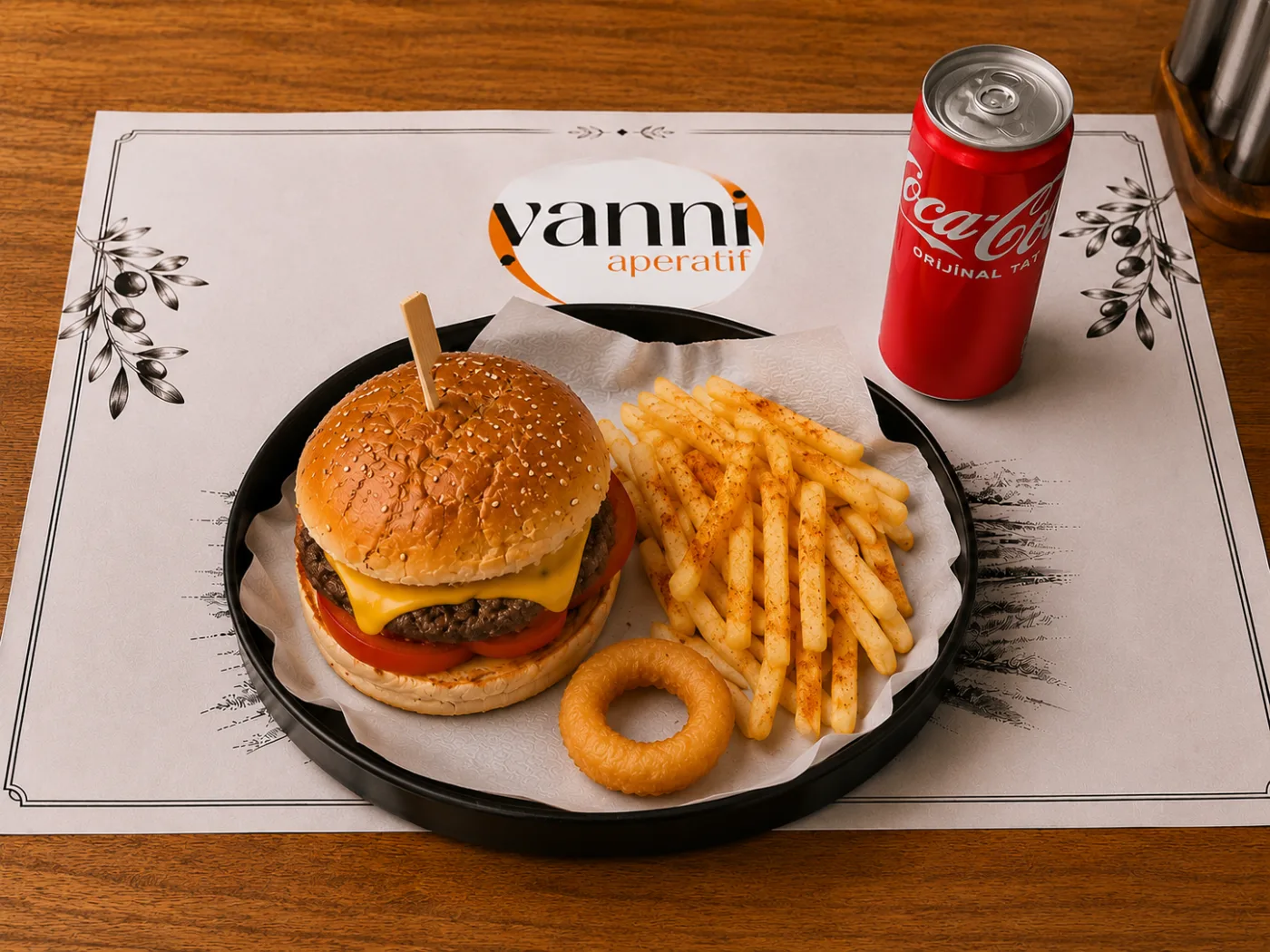 Cheese Burger Menü