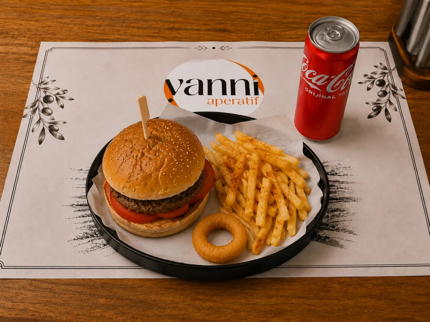 Klasik Hamburger Menü 